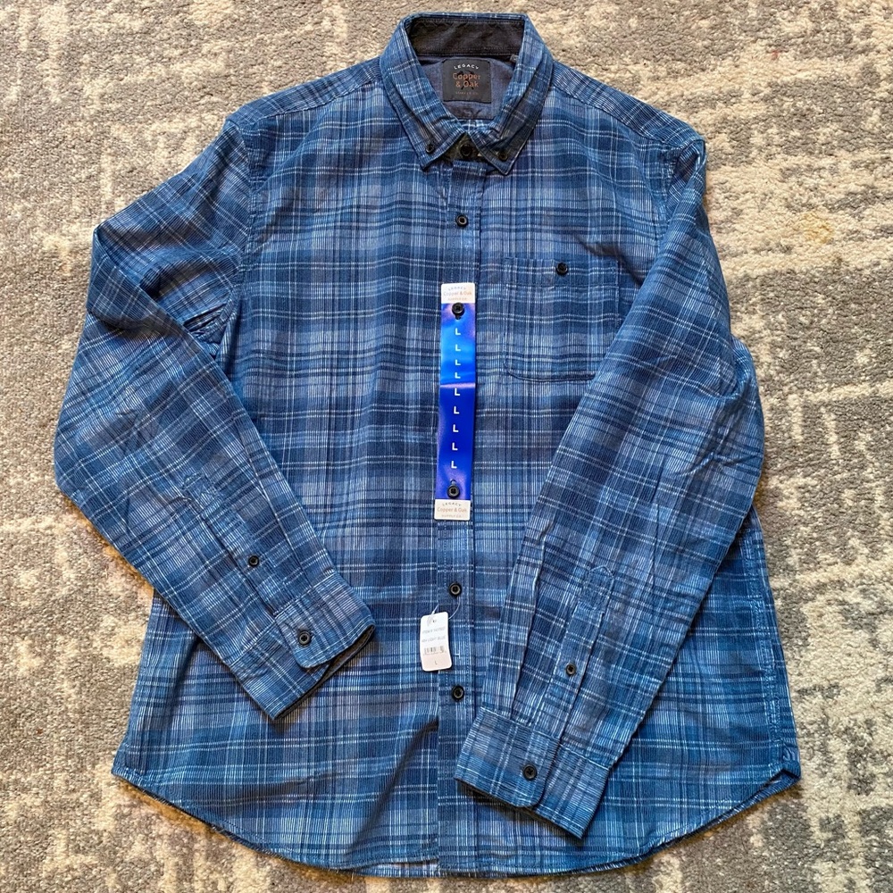 Copper & Oak Men’s Long Sleeve Shirt NWT